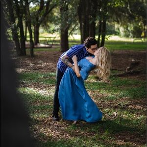 Blue Shore Maxi Dress